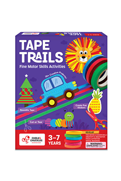 Chalk and Chuckles Δημιουργικό Σετ - Χρωματισμός με Διακοσμητικές Ταινίες