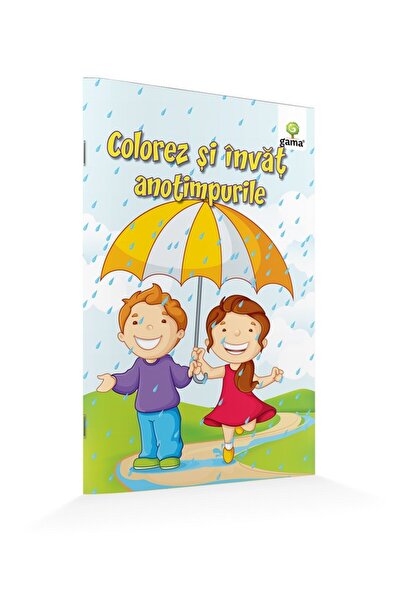 Editura Gama Colorez Și Învăț Lunile Si Anotimpurile