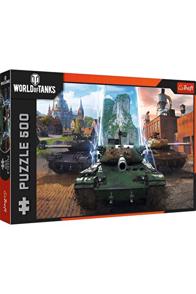 Trefl Παζλ 500 World Of Tanks Ώρα για Δράση