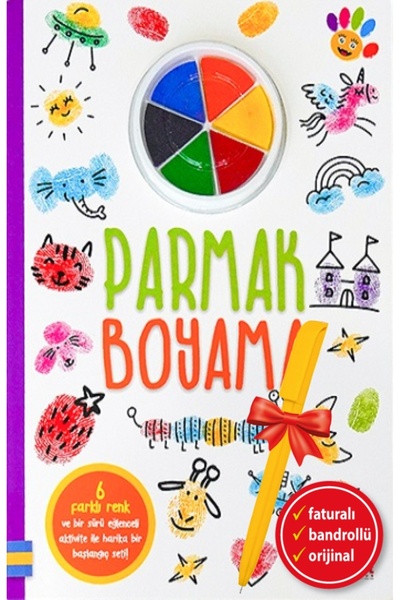 Net Çocuk Yayınları Alfa Kalem+Parmak Boyama - Mor (Kolektif) YENİ Kitap NET ...