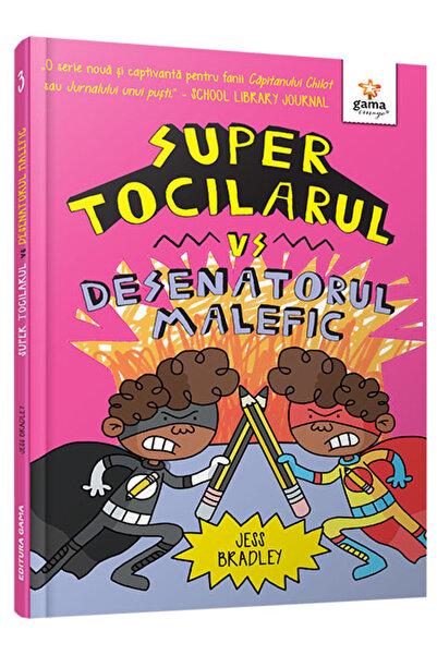 Editura Gama Σούπερ Σπασίκλας Εναντίον Κακού Καρτουνίστα - Τζες Μπλάντλεϊ