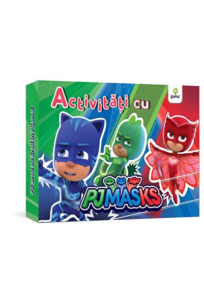 Editura Gama Gentuța Activități Cu Pj Masks