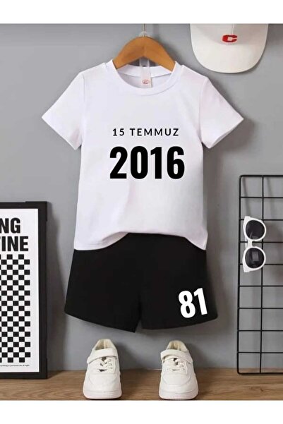 Nice Clothes Summer Children's T-Shirt Shorts Unisex (Special Occasions)