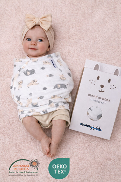 Mommyslab 0-4 Months New Season Patterned Colorful 100% Cotton Ready-Made Hal...