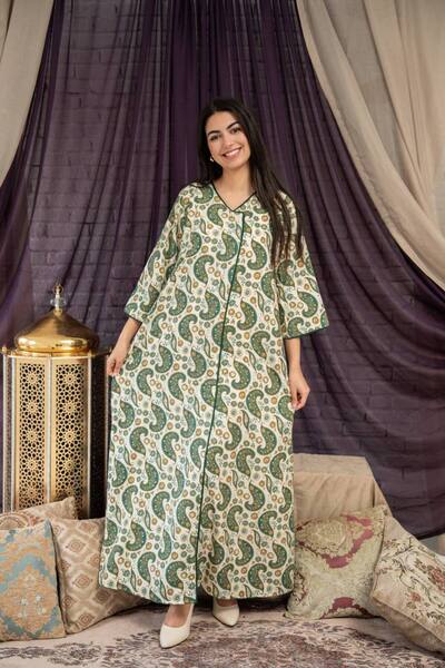 Graciana جلابيه روز كشخه واناقة بقصة كلوش