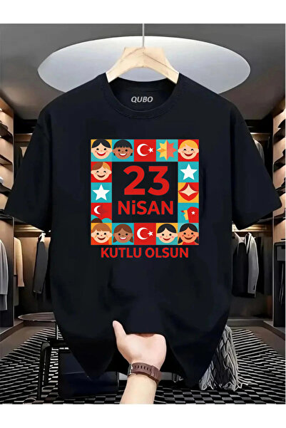 qubo sportswear & company 23 April Unisex Printed Cotton Crew Neck Short Slee...