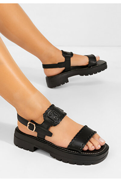 B T Shoes Πέδιλα χαμηλά Λοριάννα Μαύρα