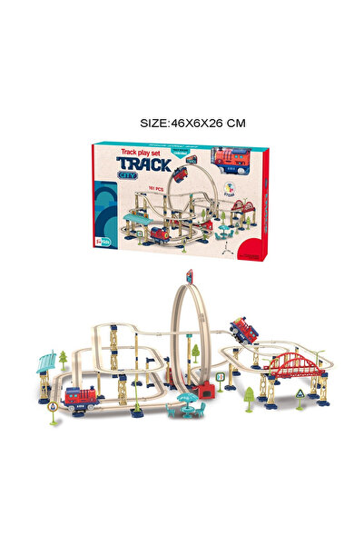 OEM Set Trenulețe 161 Piese – Pistă Electrică