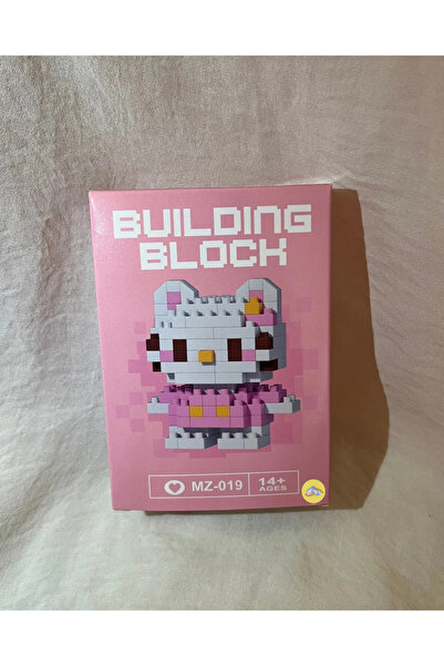 joyster Hello Kitty Pink Figürlü 14+ Yaş Mikro Bricks Retro Hobi Ve Dekorasyo...