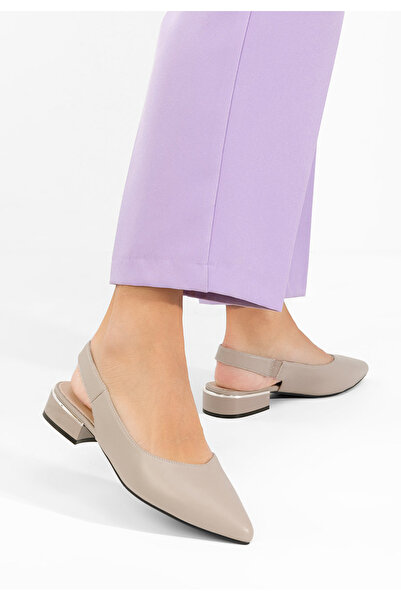 B T Shoes Γόβες slingback Melizia γκρι