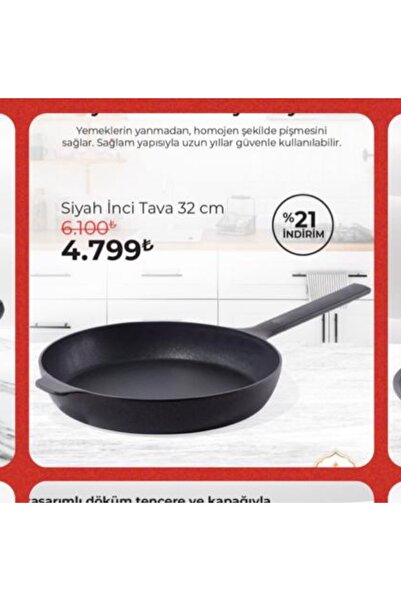 CooknKeep Black Pearl 32 cm Pan