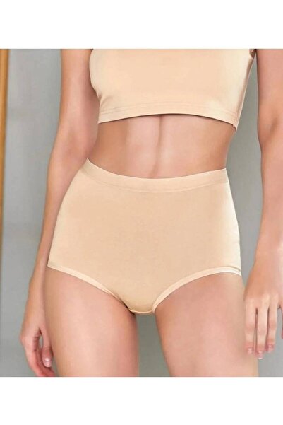 PİAURA High Waist Gathering Women's Panties Flexible Breathable Body Shaper C...