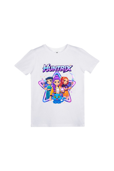 EZ Design تي شيرت للأطفال بتصميم مطبوع من K-Pop Huntrix