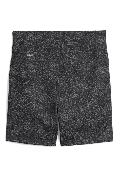 Puma Women's Gray W Tad Pebble 5 Short Tight Shorts 528030-92