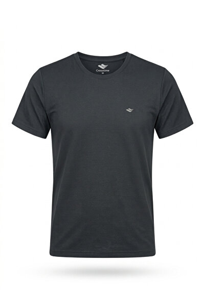 Cross Time Ανδρικό μπλουζάκι Anthracite 5031 Basic Tshirt 5031-03