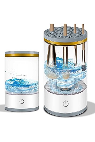 Arabest Electric Makeup Brush Cleaner, Portable Auto Cleaner with Sonic Vibra...