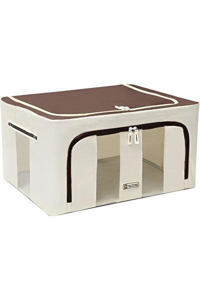 Arabest Foldable Clothes Storage Organizer Bag with Clear Window, Zipper Clos...