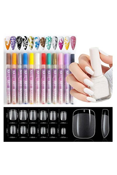 Yelejoy 12 Colors Art Pens Set, 3D Drawing Painting Liner Brush for DIY Manic...