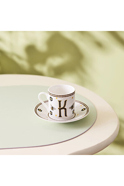 Karaca Letter K Coffee Cup 80 ml