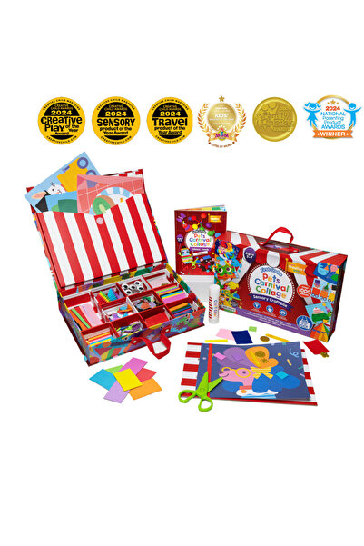 Creative Box Cutie De Activități Senzoriale – Carnavalul Prietenilor Blănoși