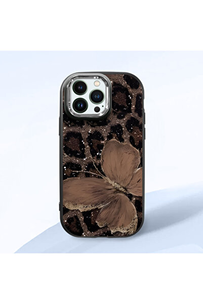 SLIMFELT iPhone 12 Pro Max Uyumlu Fiyonklu Şeker Kılıf, Yumuşak Silikon, Solm...