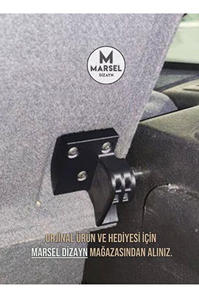 MarselDizayn Opel Corsa B - Tigra A Bagaj Pandizotu Ayağı - 2 Adet - Siyah