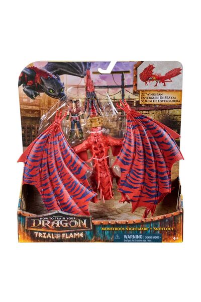 Spin Masters Πώς να εκπαιδεύσετε το δράκο σας: Δοκιμασία της Φλόγας - Σετ Δρά...