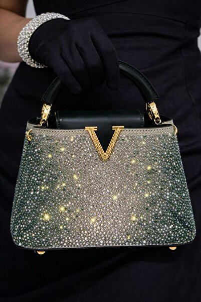 mothers dream Luxury Crystal V Top Handle Bag Collection