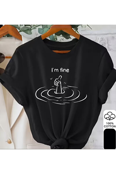 LİNA06 Sleeve Crew Neck Casual Top for Spring & Summer, Machine Washable Whit...