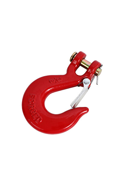 Lawazim خطاف BMB Clevis Sip Wide Hook مع مشبك 3/8 طن - خطاف رفع ثقيل الوزن