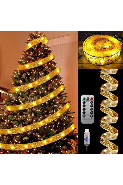 Generic Set de benzi LED de Crăciun 2 x 5m