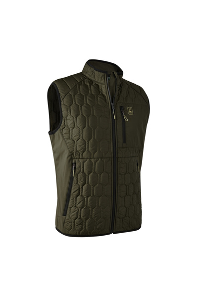 Deerhunter Mossdale Quilted Vest, Forest Green