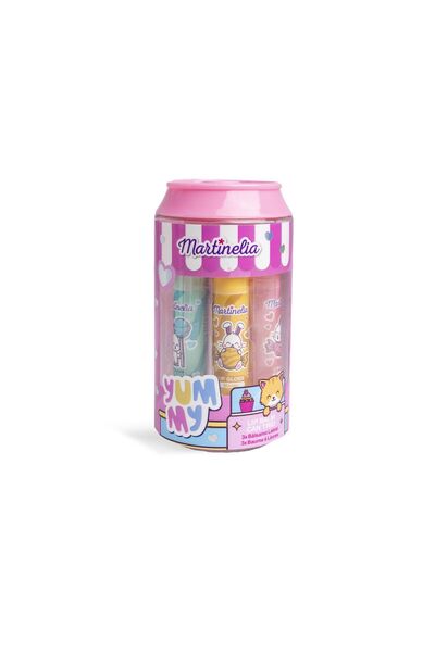 Martinelia Νόστιμο Σετ 3 Βάλσαμα Χειλιών σε Σχήμα Κουτιού Χυμού