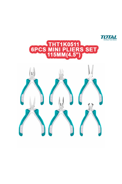 Generic 6pcs Mini Pliers Set THT1K0511 115mm Precision Hand Tools Kit Long No...