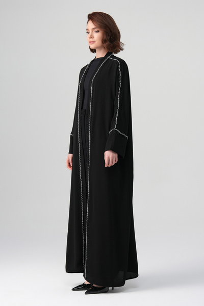 tugfashion Avelin Abaya Siyah