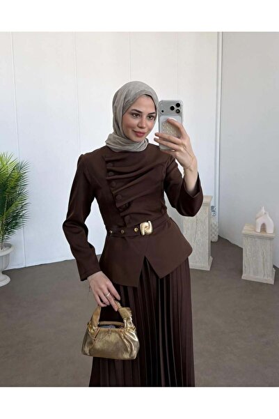 Cardella Carmen Special Design Jacket & Pleated Skirt Set – Elegant Style