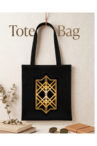Boom town Cloth Bag Black