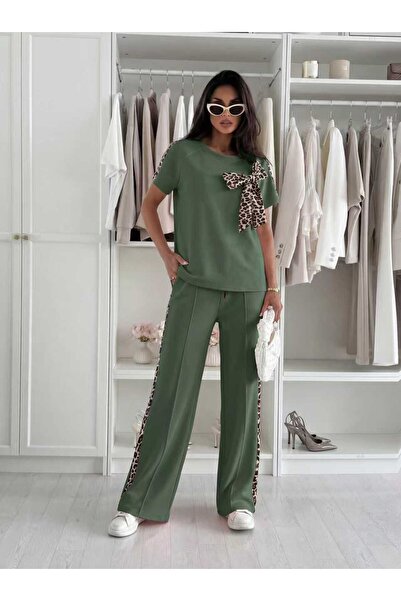 Volupta Sporty-glam outfit with leopard bow