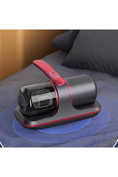 EMATTEIRO Φορητή Αντιακαρεακή Ηλεκτρική Σκούπα με Φως UV, Ισχύς 100W, Ασύρματ...