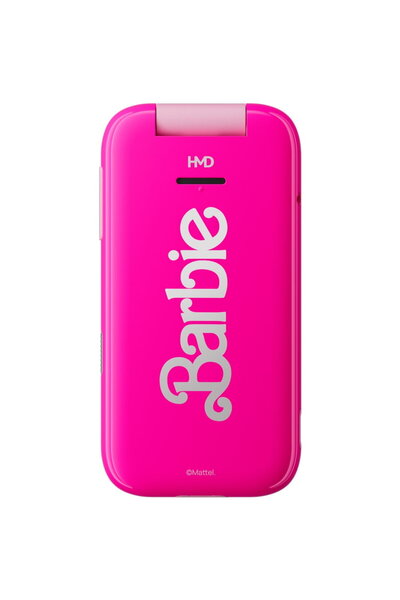 Hmd Barbie foldable mobile phone, Dual SIM, USB Type-C, 4G, Pink
