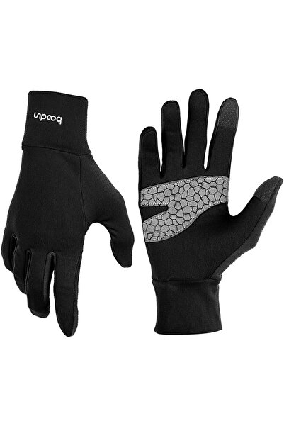 Yelajoy Winter Thermal Touchscreen Gloves, Anti-Slip Fleece Lined for Outdoor...