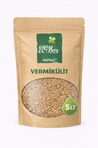 bahar botanik Vermikülit 5 Litre (Toprak düzenleyici)