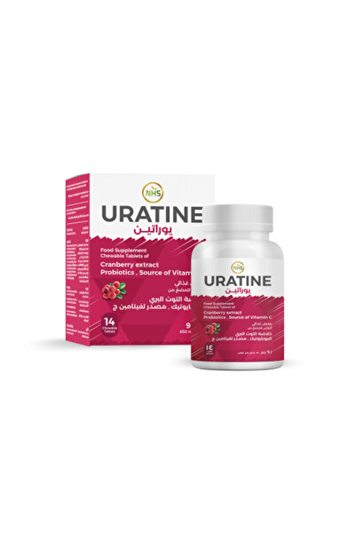NHS Uratein Cranberry + Probiotic + Vitamin C – 14 Chewable Tablets