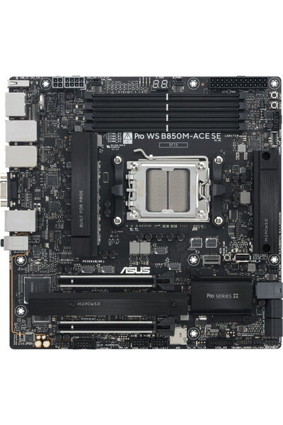 ASUS Motherboard PRO WS B850M-ACE SE, AM5, AMD, mATX