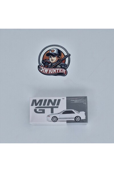 mini gt Nissan Skyline GT-R (R32) VeilSide Combat C-I White #1066