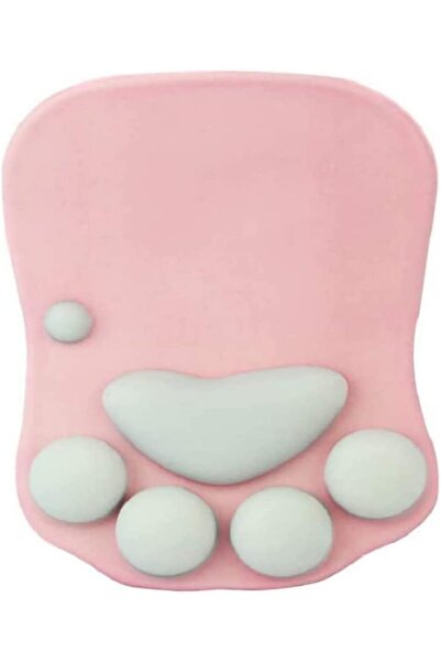 Yelajoy Cat Mouse Pad with Wrist Support, Ergonomic Gaming Mat with Anti-Slip...