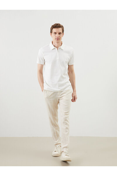 LC Waikiki Standard Fit Linen Blend Men's Trousers