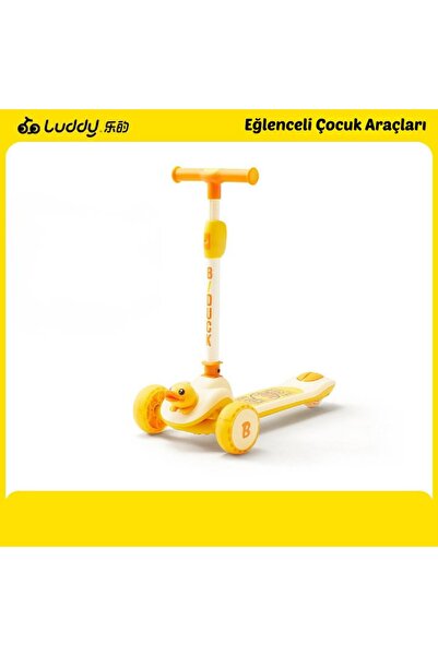 B.Duck ÇOCUK SCOOTER LED IŞIKLI TEKERLER
