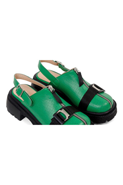 ANNASIA SHOES Sandale LUCIA - Piele verde
