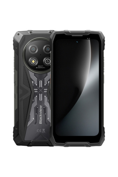 Blackview Telefon mobil ROCK 2, Dual SIM, 6.67 inch, 256GB, 12GB RAM, 5G, Negru